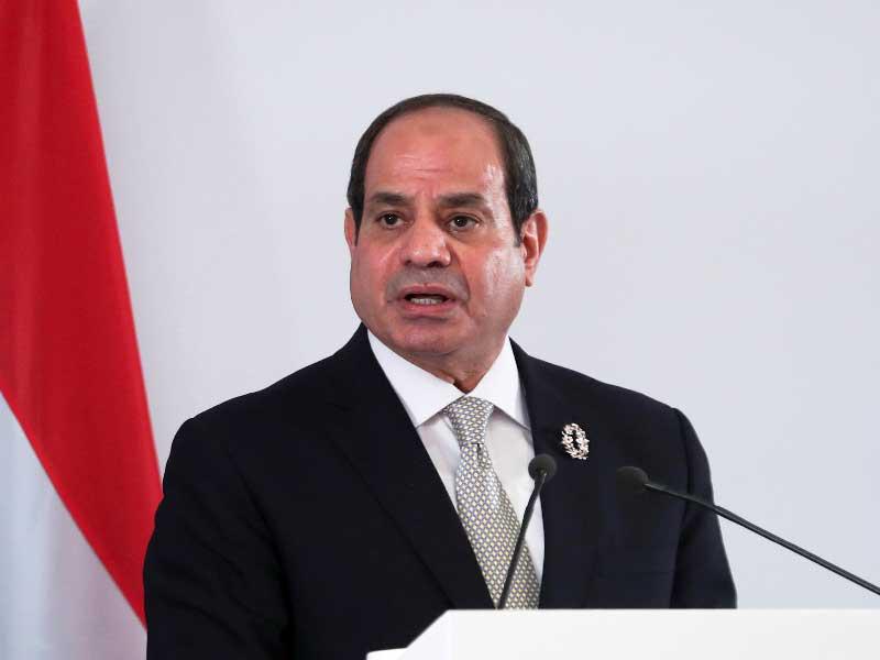  الرئيس المصري عبدالفتاح السيسي