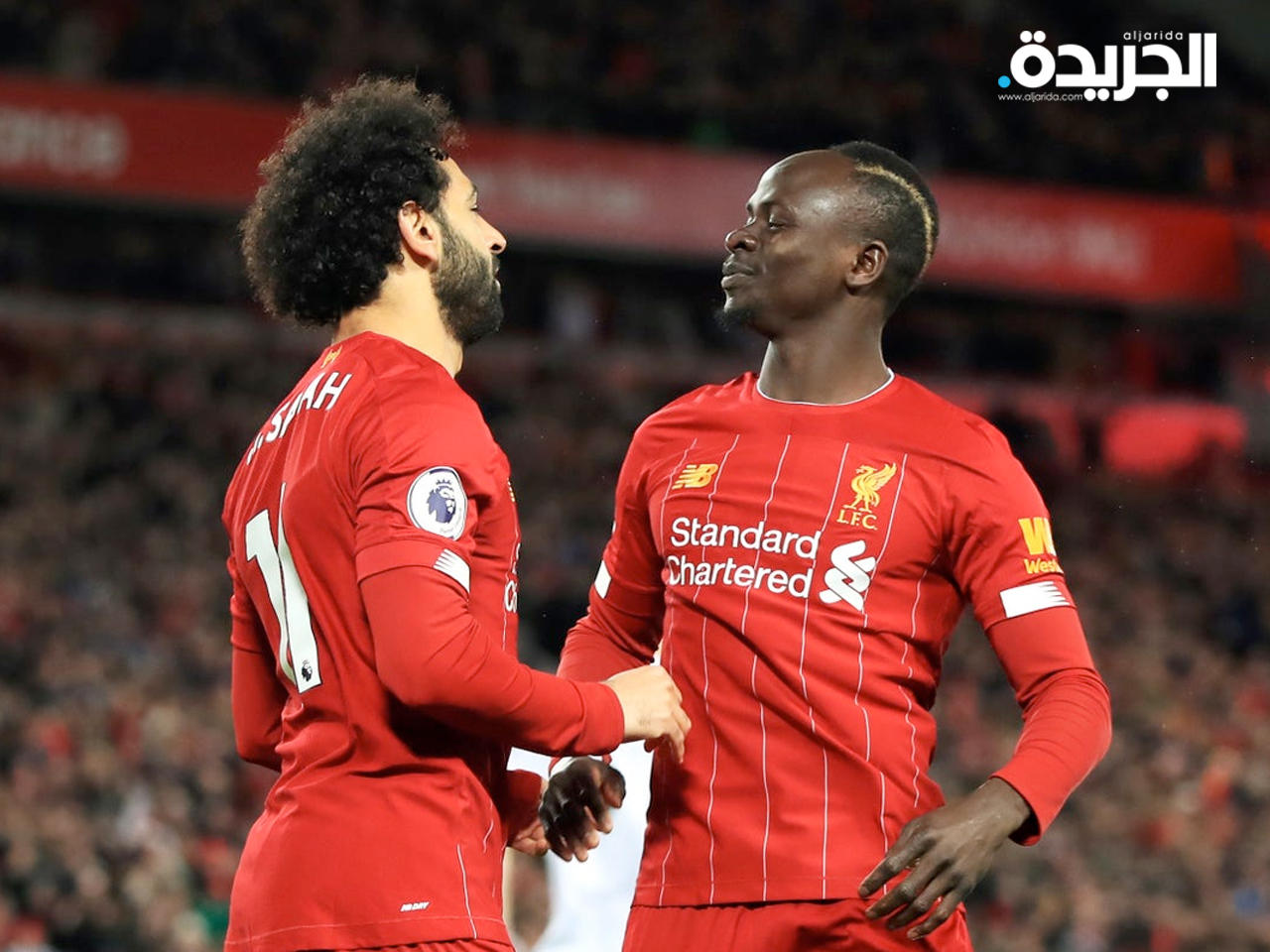 صلاح وماني أحد نجوم أفريقيا في الدوري الانجليزي