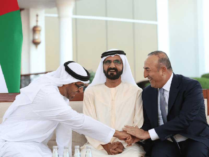 اجتماع تركي إماراتي سابق