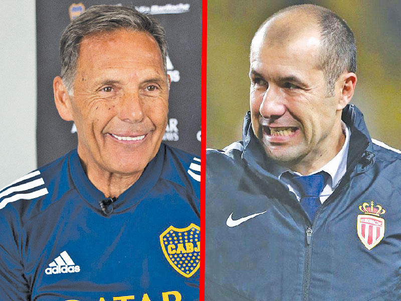 مدرب الهلال جارديم - مدرب النصر ميغيل انخل