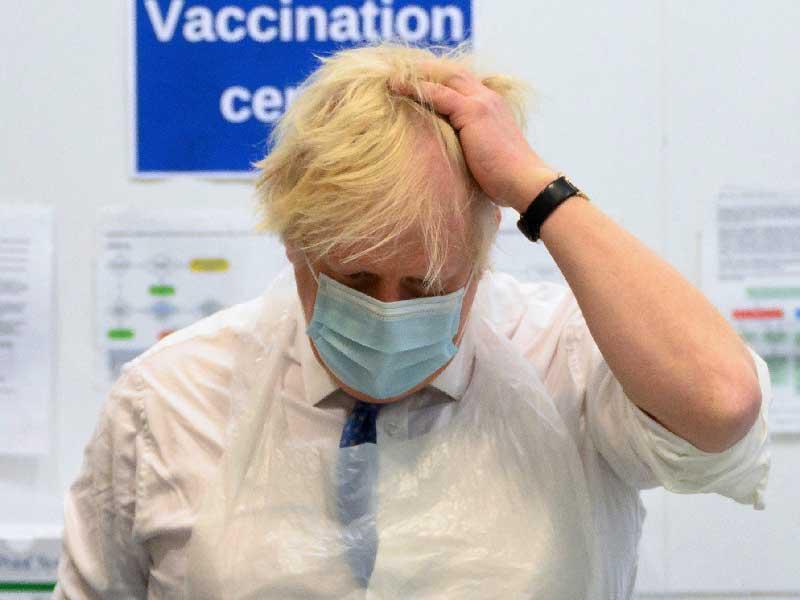  رئيس الوزراء البريطاني بوريس جونسون