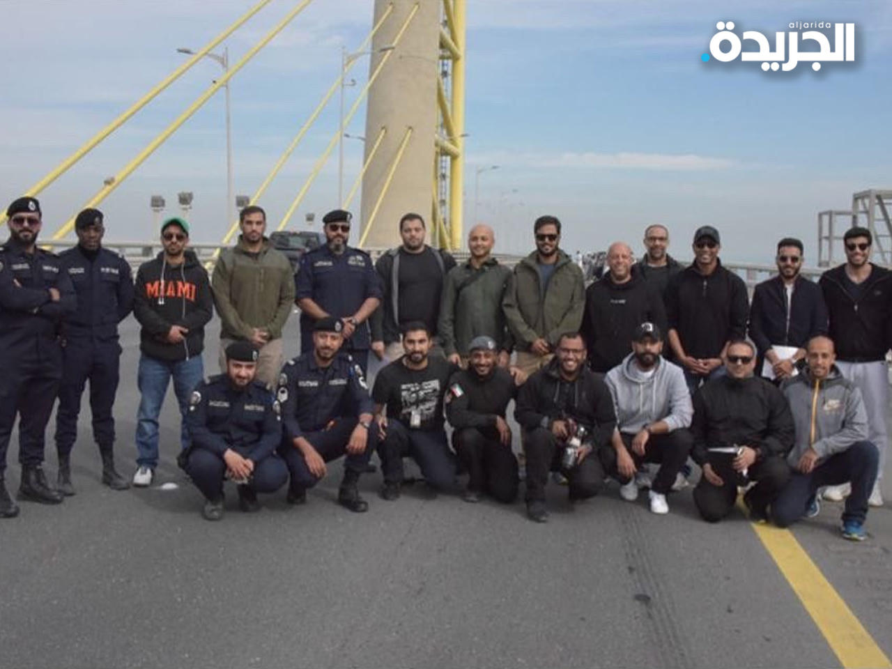 المشاركون في التمرين