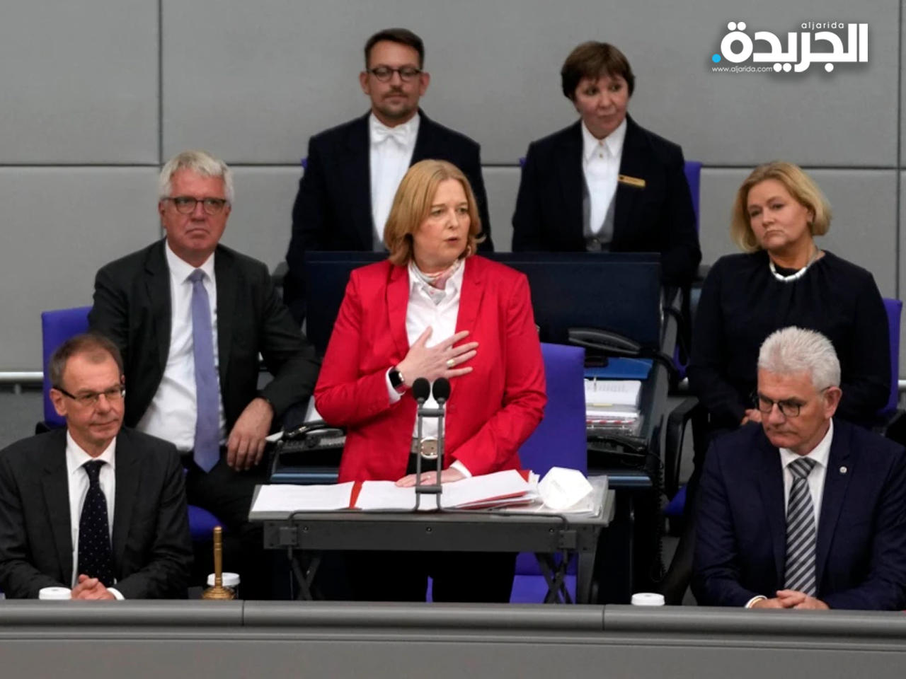 رئيسة البرلمان الألماني بيربل باس