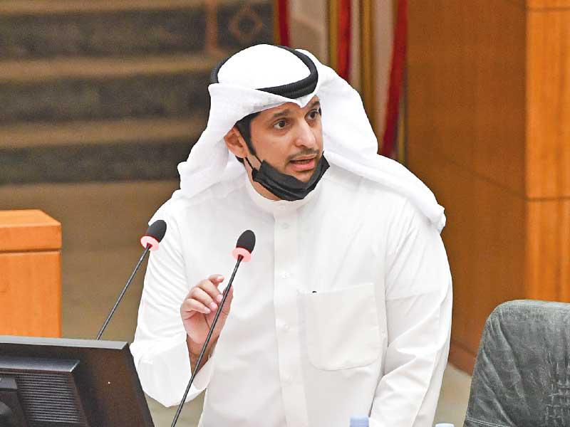 وزير الإعلام وزير الدولة لشؤون الشباب عبدالرحمن المطيري 