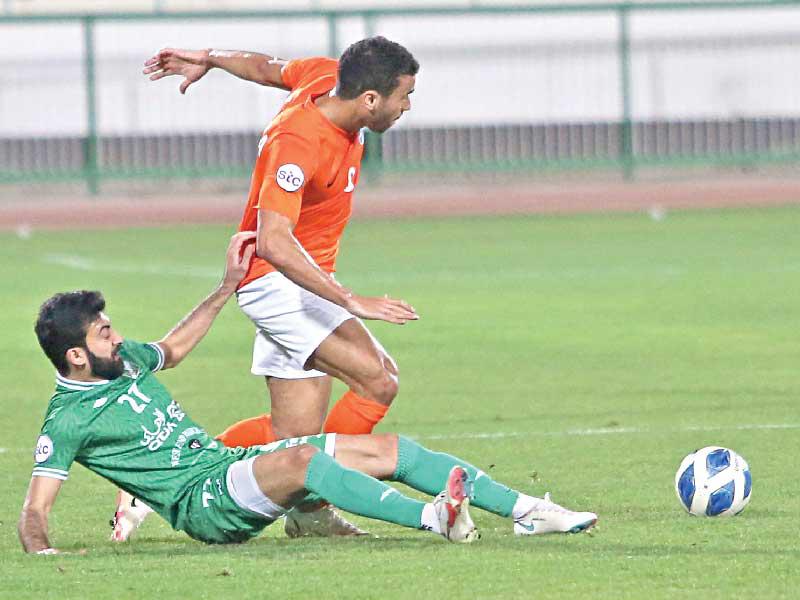 جانب من مباراة كاظمة والعربي