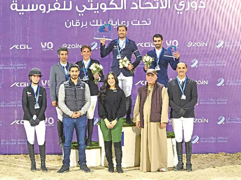 علي جاسم الخرافي يتوج بلقب الجولة الثالثة