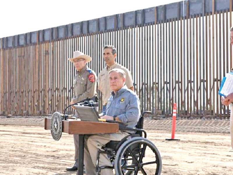 الجدار من الجانب الأميركي