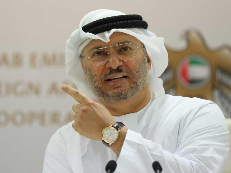  المستشار الدبلوماسي لرئيس دولة الإمارات، أنور قرقاش