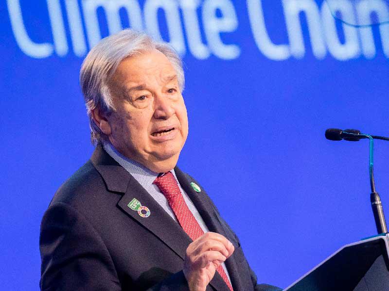 الأمين العام للأمم المتحدة أنطونيو غوتيريش لبيروت