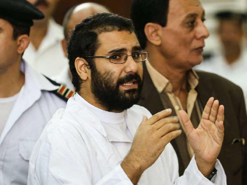 الناشط علاء عبدالفتاح