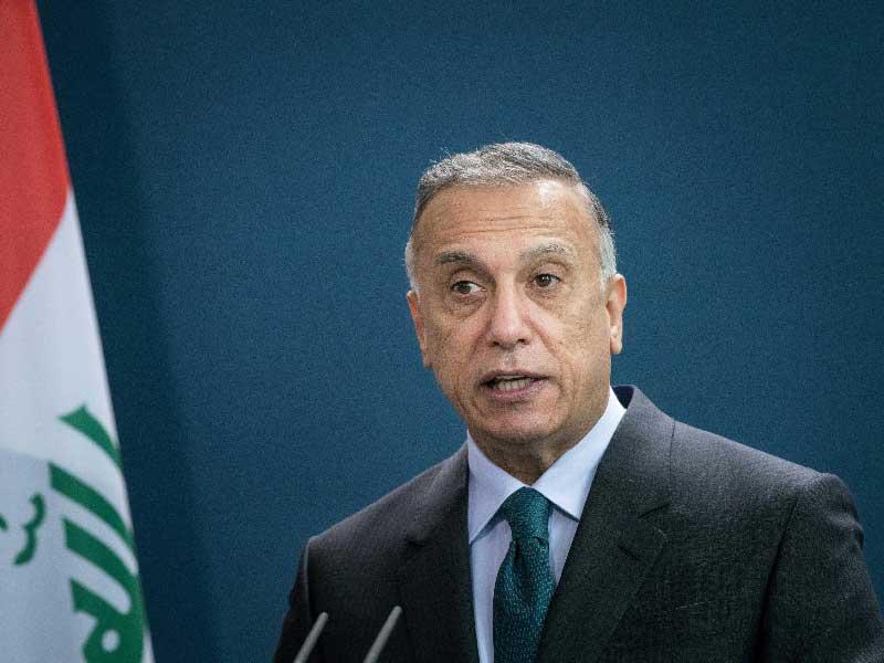  رئيس الوزراء العراقي مصطفى الكاظمي