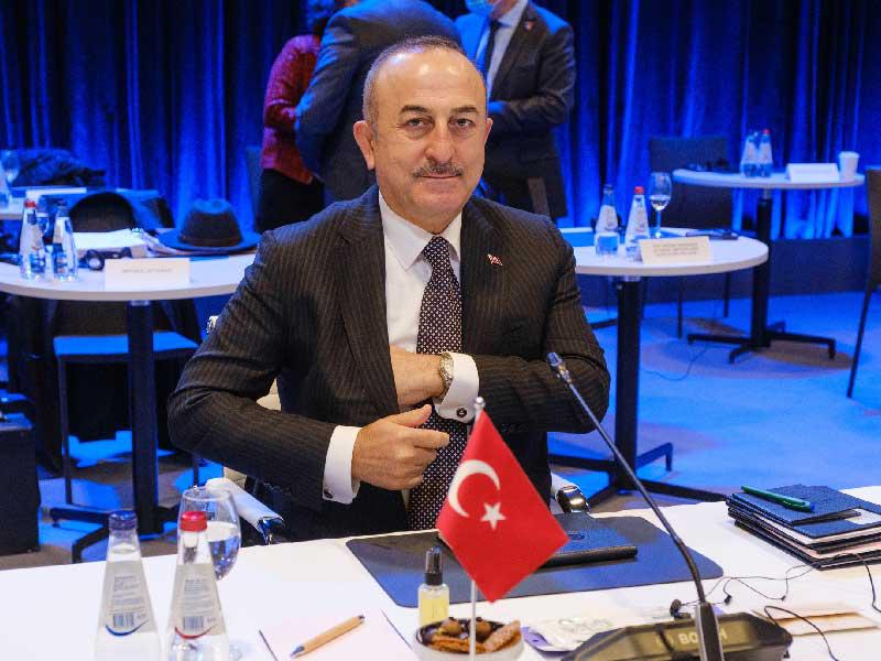  وزير الخارجية التركي، مولود جاويش أوغلو