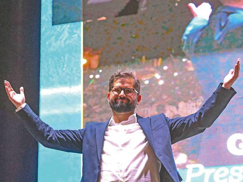 رئيس تشيلي  غابريال بوريك