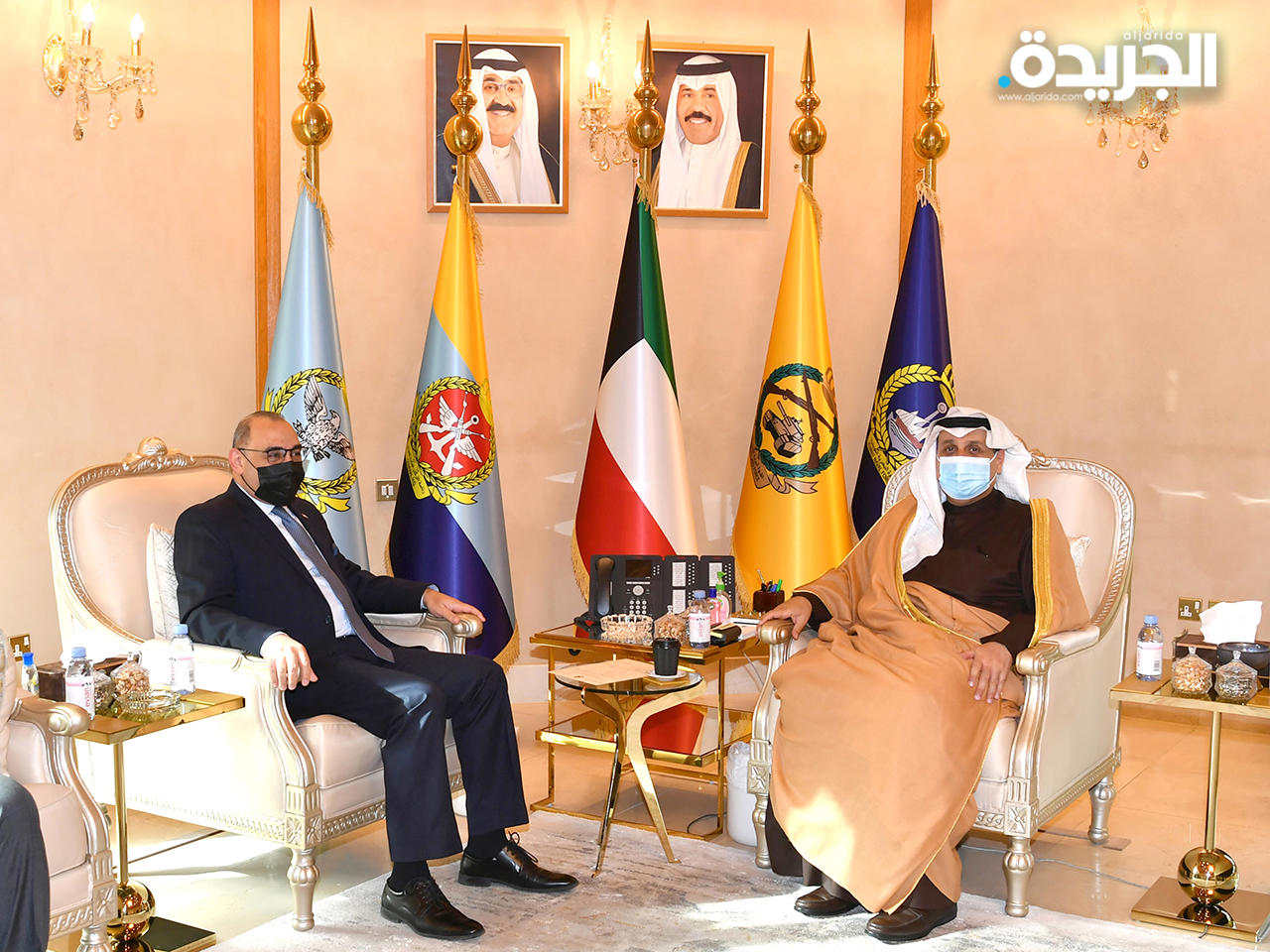 الجابر مستقبلاً سفير العراق