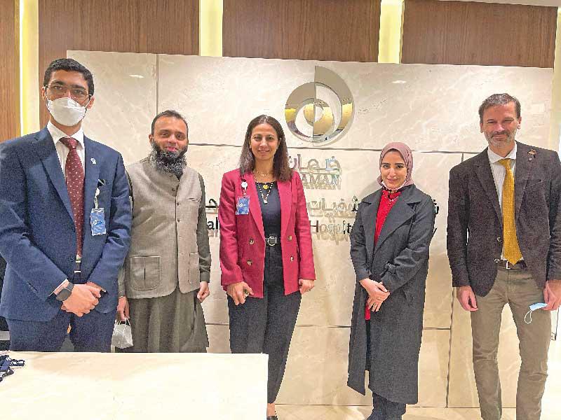 جانب من الزيارة