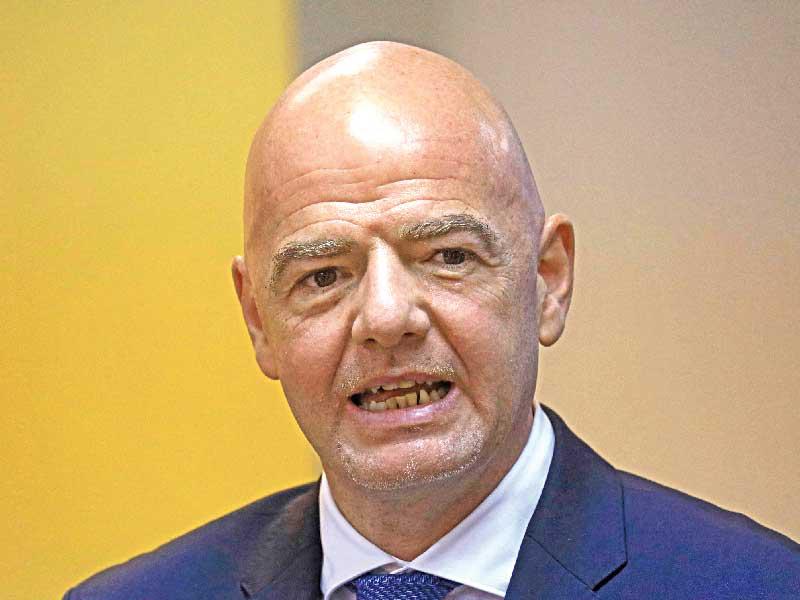 جياني إنفانتينو، رئيس الاتحاد الدولي لكرة القدم (فيفا)