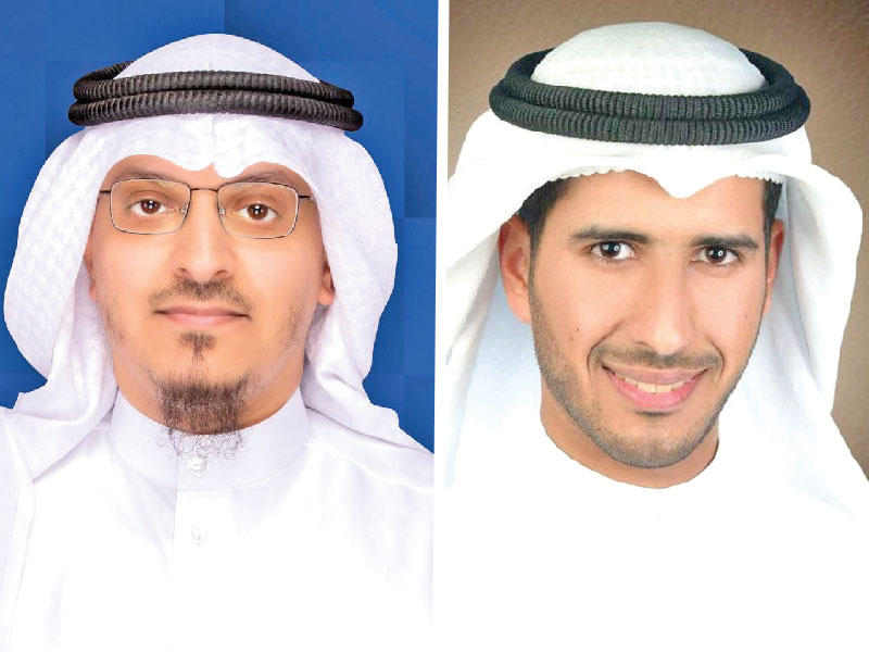 رئيس مجلس إدارة جمعية مشرف التعاونية علي الفهد - رئيس مجلس إدارة جمعية صباح السالم التعاونية أحمد العتيبي