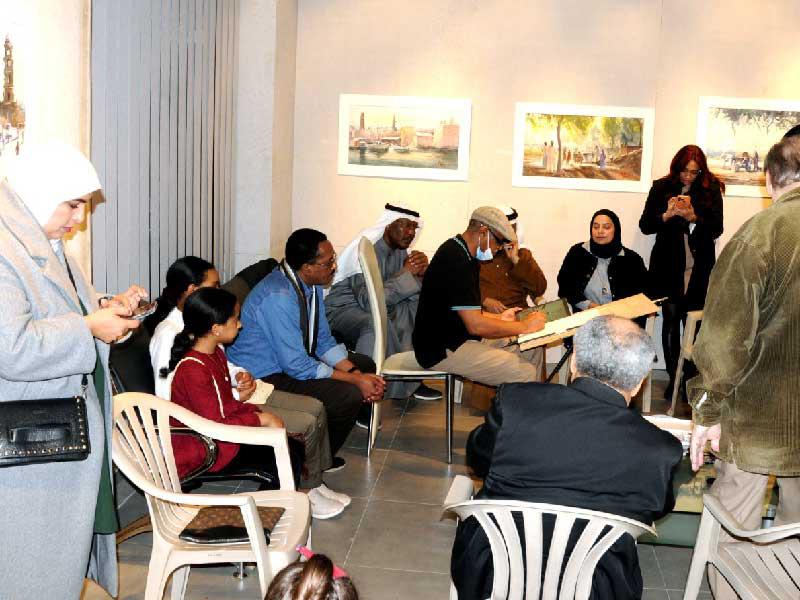 من أجواء العرض