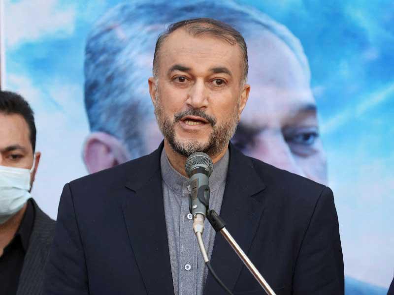  وزير خارجية إيران حسين أمير عبداللهيان