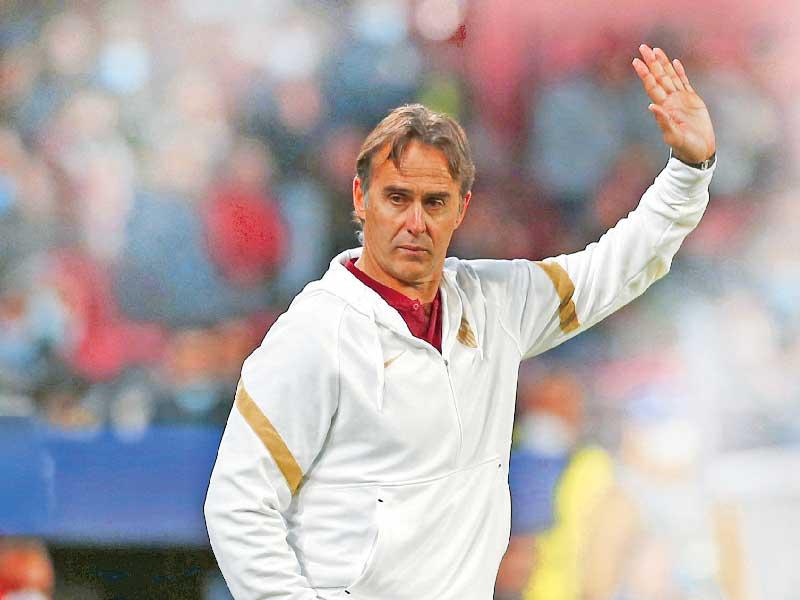 مدرب إشبيلية غولين لوبيتيغي 