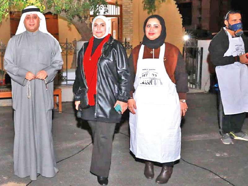 الدويش مع ديمة القريني ودلال ملك