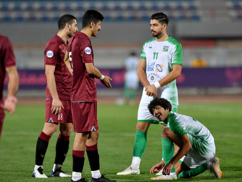 العربي والنصر في لقاء سابق