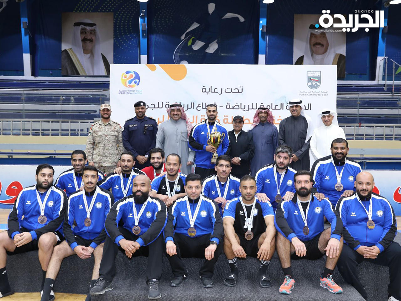 فريق وزارة التربية لكرة اليد