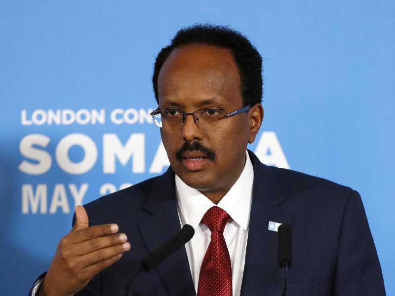  الرئيس الصومالي محمد عبدالله محمد