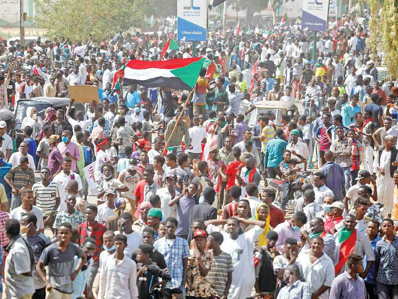 مظاهرات الخرطوم