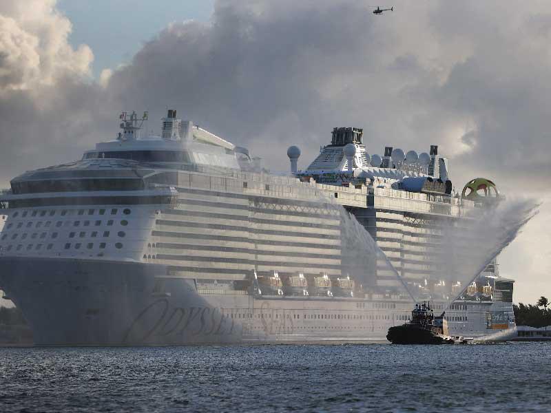 أحد السفن السياحية