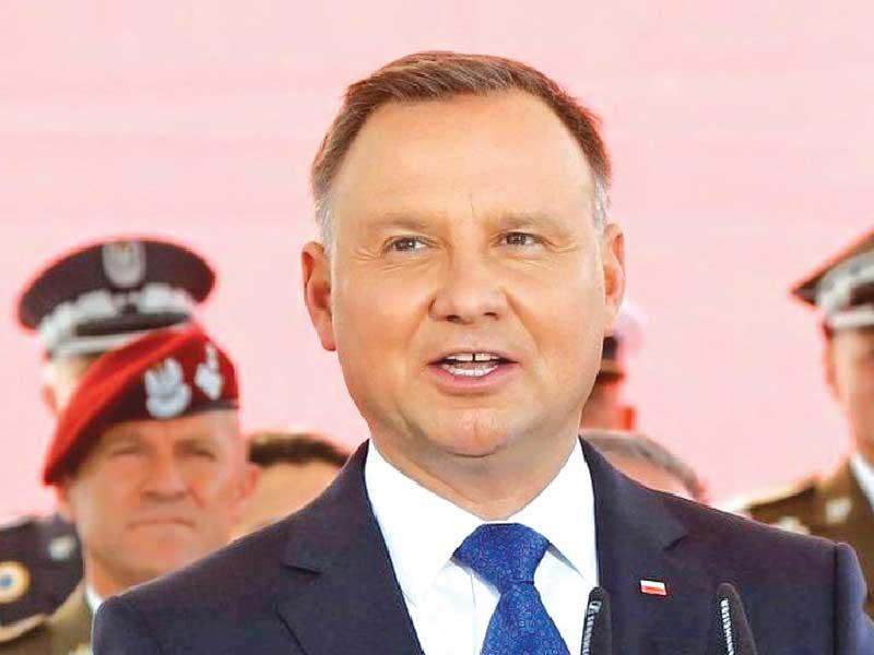  الرئيس البولندي أندريه دودا