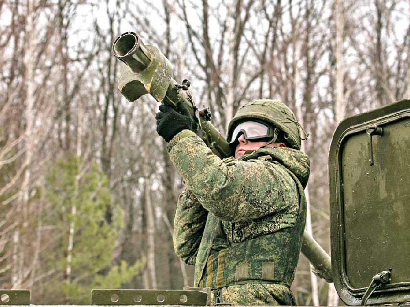 تمرين تكتيكي لوحدات الصواريخ المضادة للطائرات بمنطقة كورسك أمس (وزارة الدفاع)n