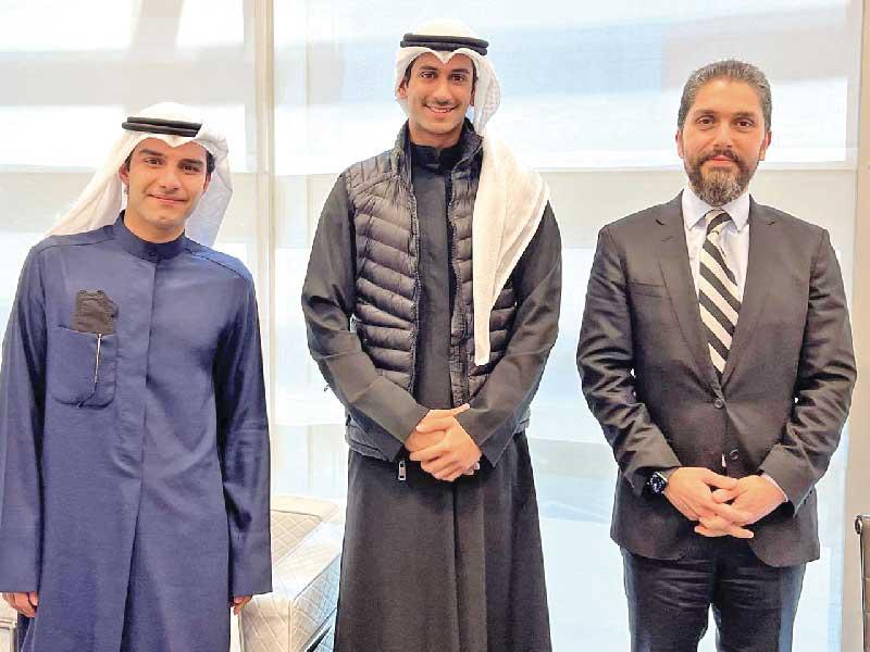 رابطة الخليج خلال لقائها رئيس الجامعة بالوكالة