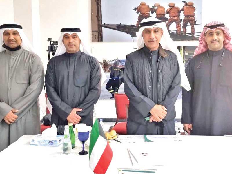 الوفد الأمني المشارك بالاجتماع 