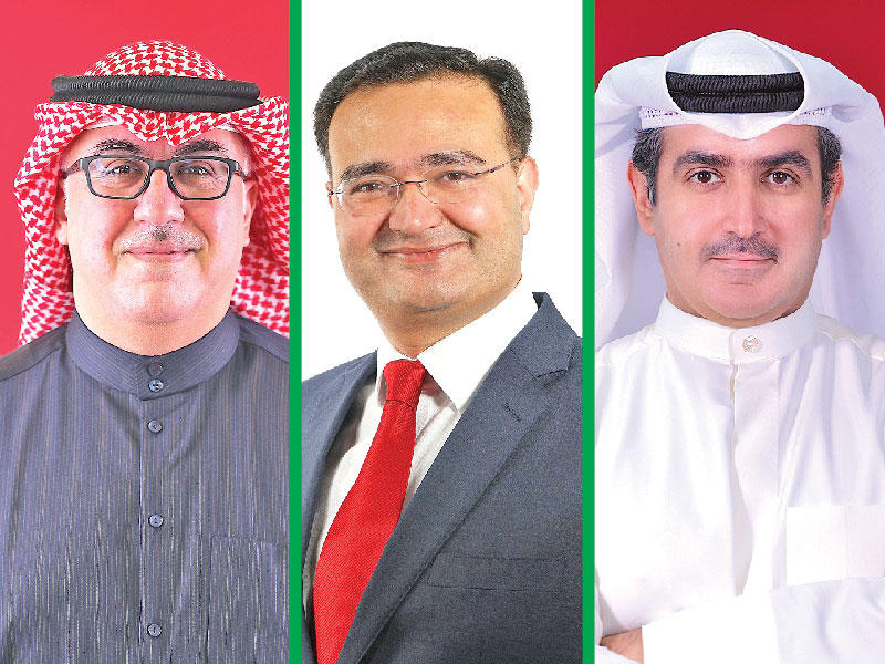 عبدالعزيز البابطين - تابان تريباثي - عيسى الموسى