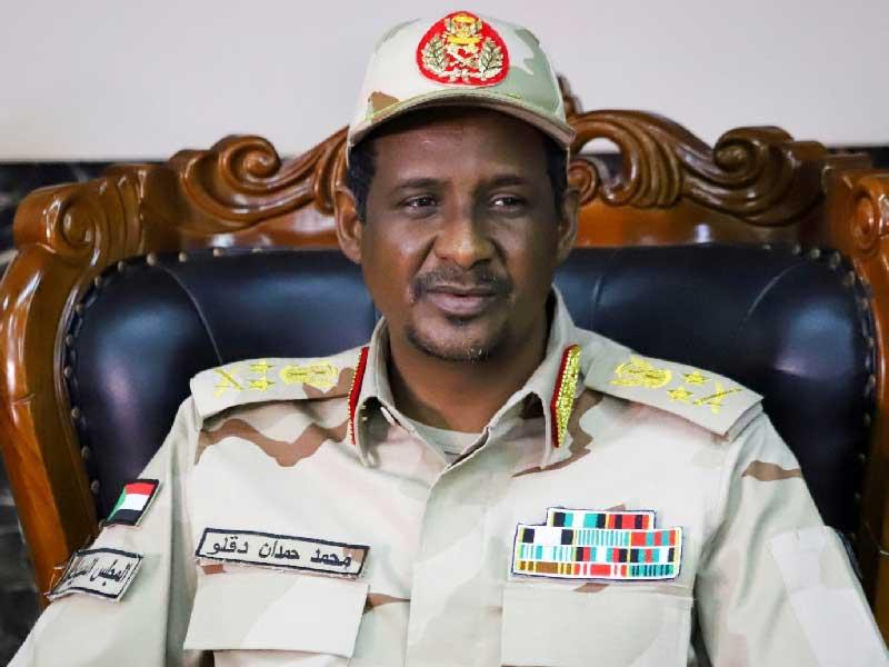  نائب رئيس مجلس السيادة الفريق أول محمد حمدان دقلو