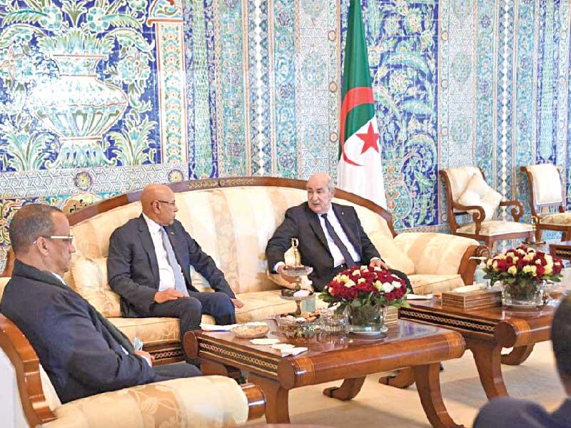  الرئيس الموريتاني محمد ولد الشيخ الغزواني