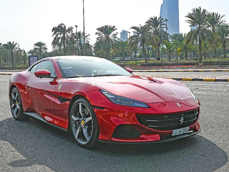 فيراري بورتوفينو إم الجديدة تصوير نوفل إبراهيم