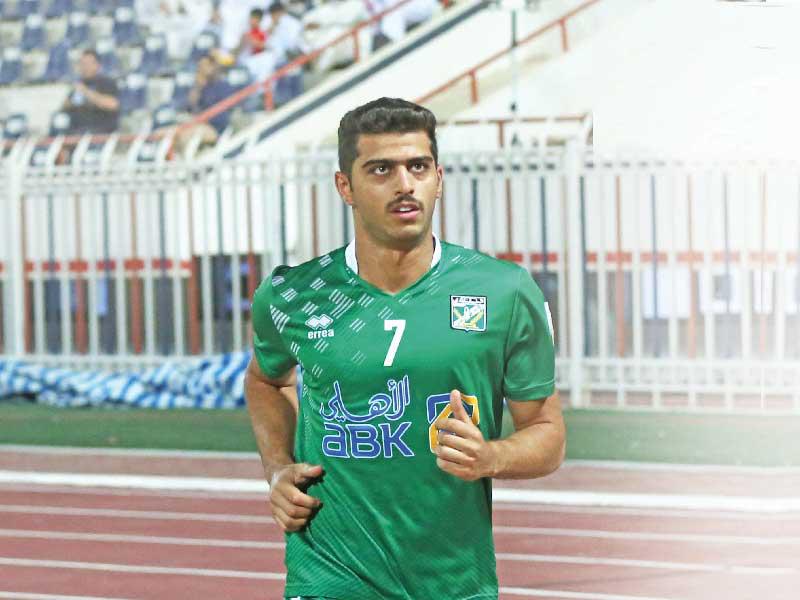 مهاجم العربي بدر طارق 