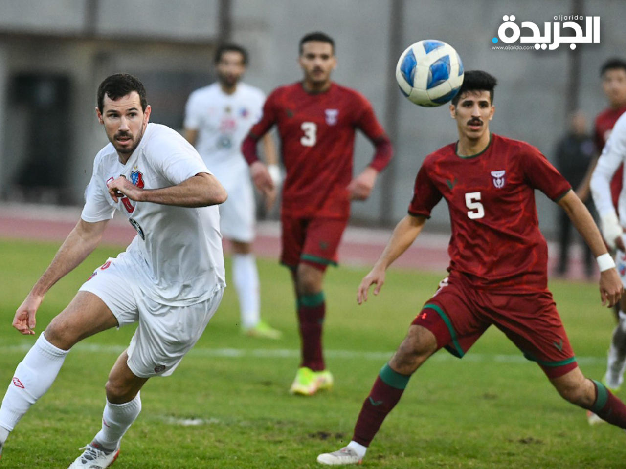 جانب من مباراة الكويت والنصر