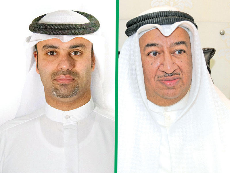  الباحث المتخصص في الشأن العقاري عبدالرحمن الحسينان - رئيس اتحاد وسطاء العقار عبدالعزيز الدغيشم