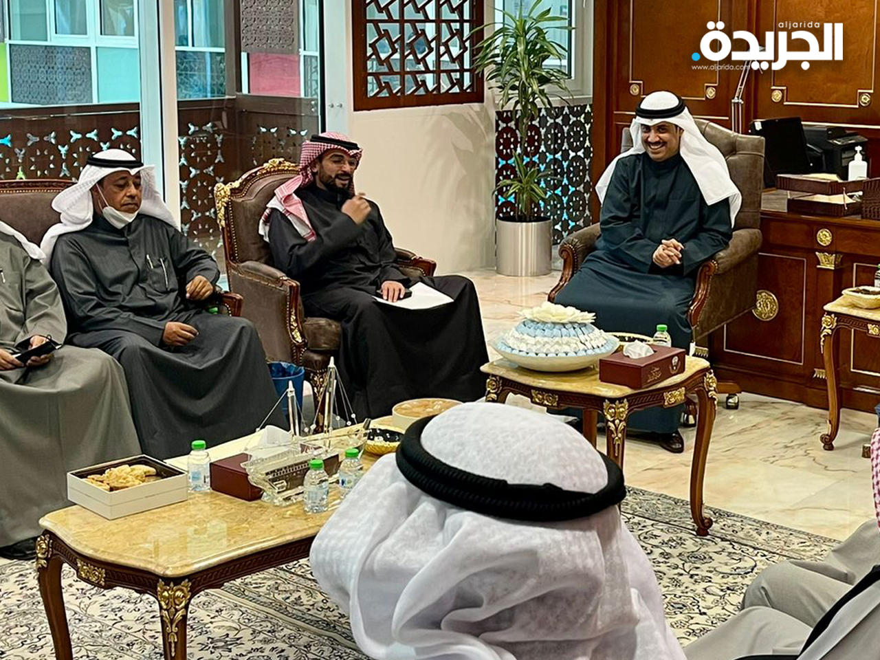 جانب من الاستقبال