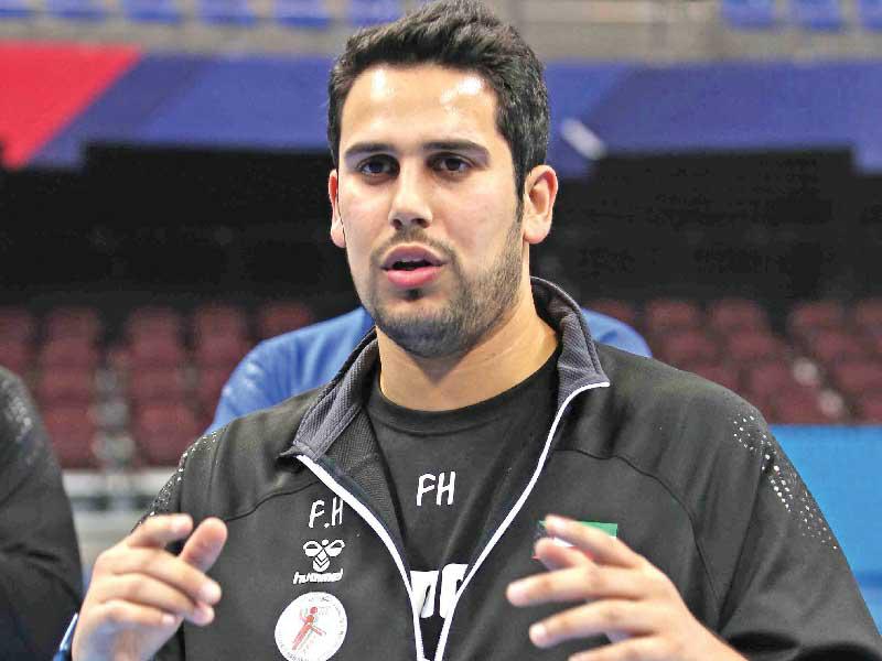 مدير المنتخب الوطني الأول لكرة اليد فهد الهاجري