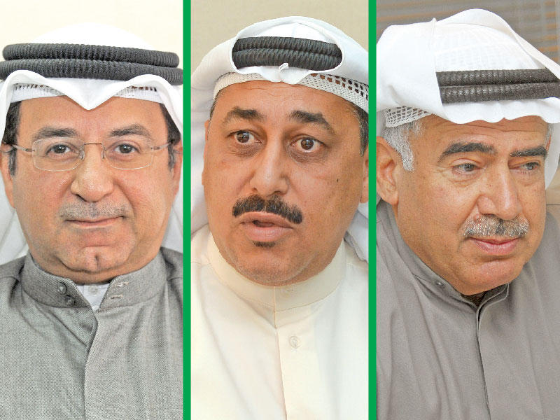  رئيس مجلس إدارة شركة «سدير» للتجارة والمقاولات طارق المطوع - رئيس مجلس إدارة شركة أملاك كابيتال القابضة محمود الجمعة -  الخبير الصناعي أحمد النوري