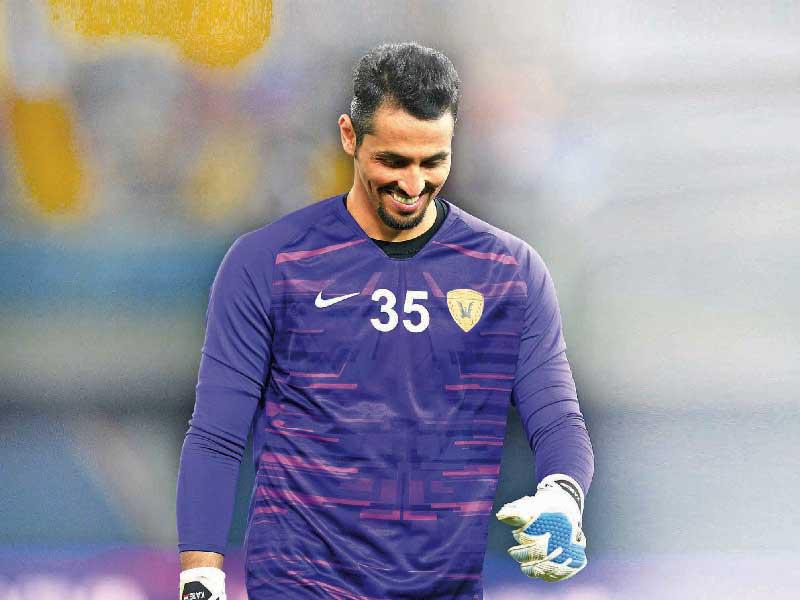 الحارس خالد الرشيدي 