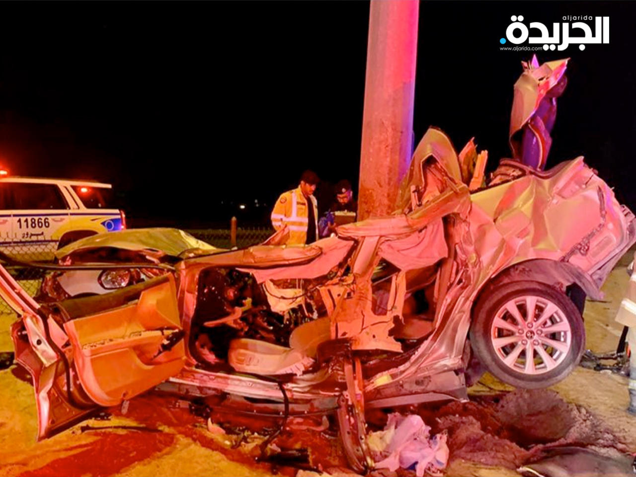 جانب من الحادث