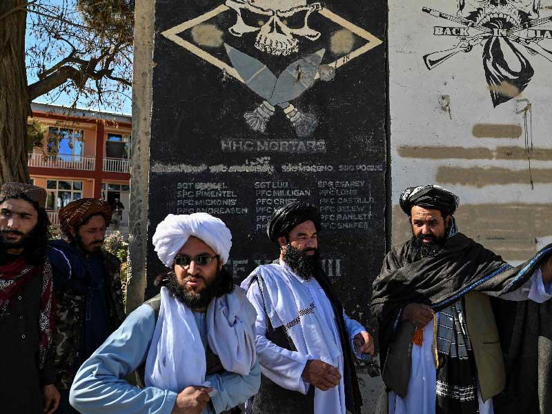 حركة طالبان في شوارع افغانستان