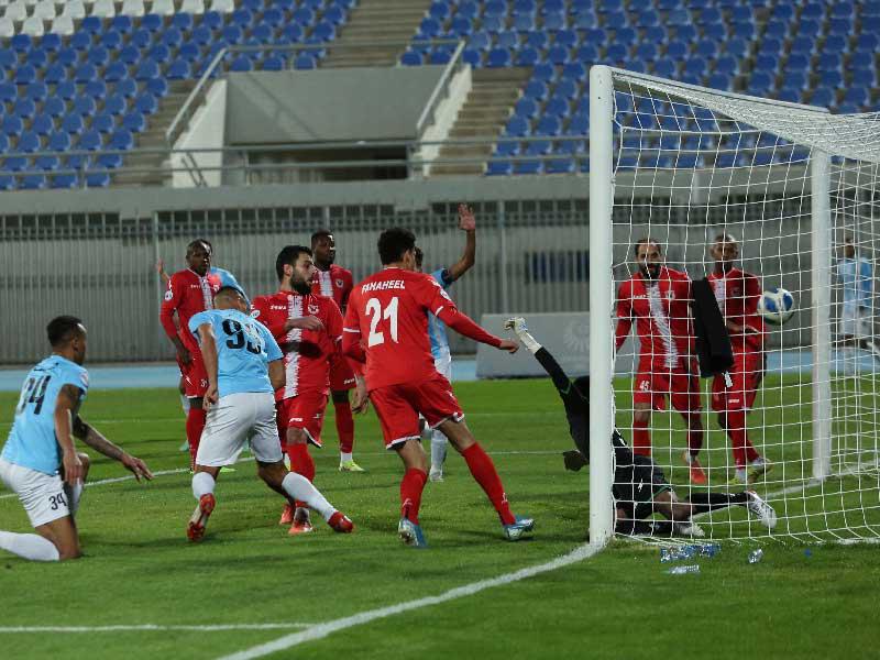 هدف السالمية الأول في مرمى الفحيحيل (تصوير جورج رجي)