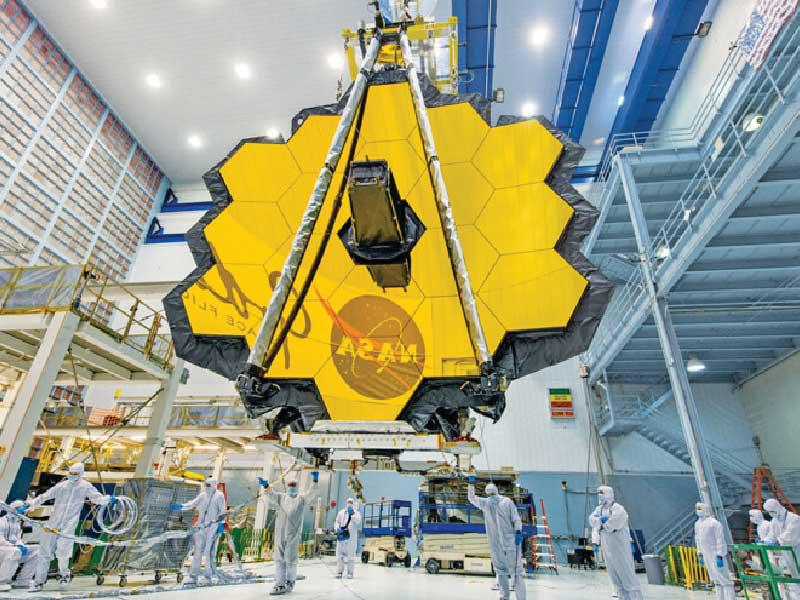 التلسكوب الفضائي جيمس ويب 