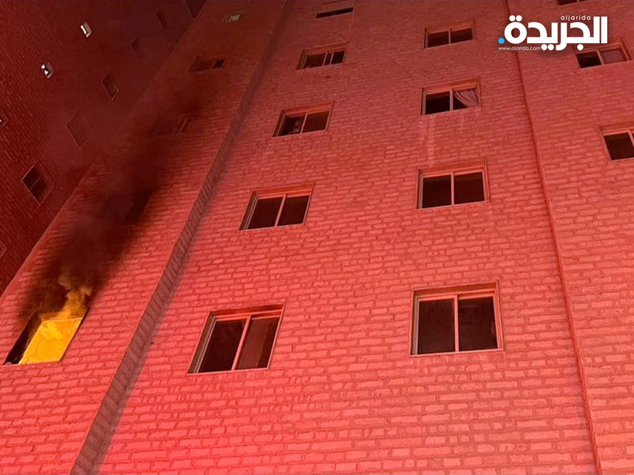 إخلاء عمارة في المهبولة بعد اندلاع حريق في شقة بالدور الثاني